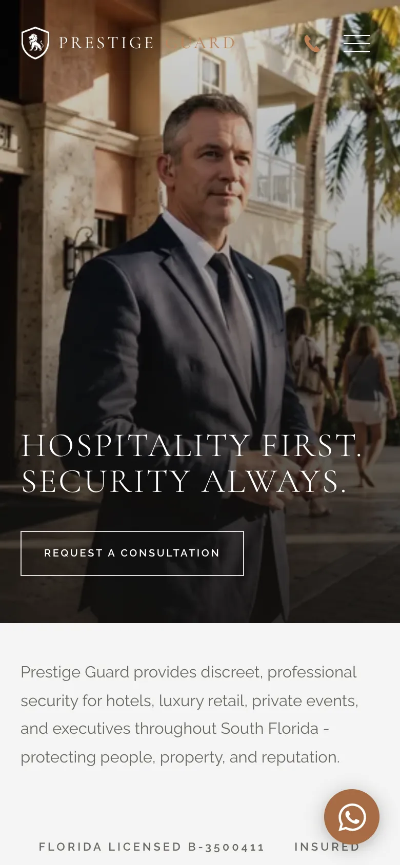New site on mobile